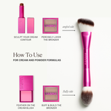 The Sculpt + Buff Brush