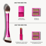 The Sculpt + Buff Brush